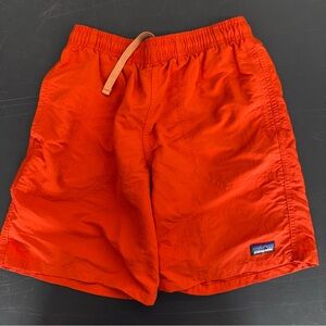 Patagonia Kids Swim Trunks - Bright Orange